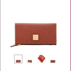 Dooney and Bourke Ostrich Wallet